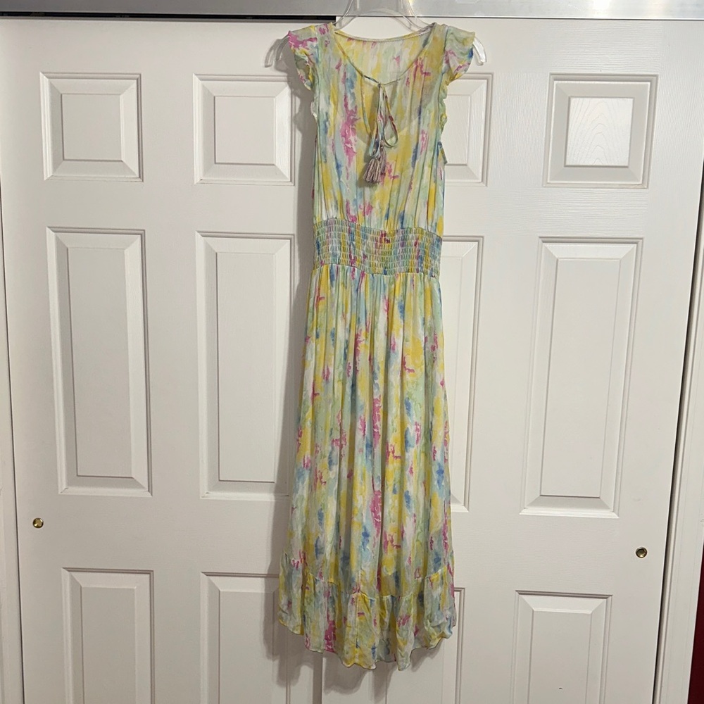 Anthropologie Pastel Floral Dress
